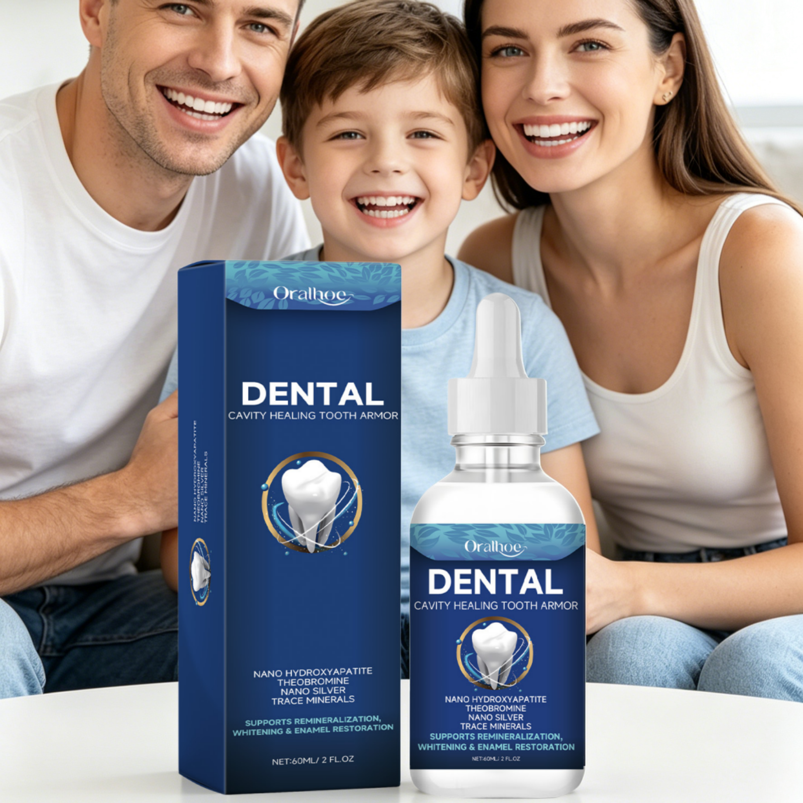 Remineralizing Toothpaste - Oralhoe Dental Care Serum Teeth Whitening
