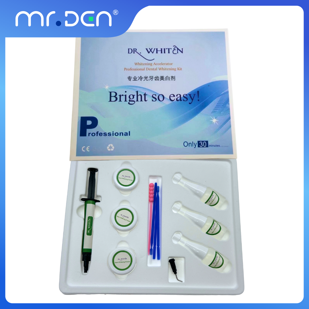 Teeth Whitening Kit With Light - Dr. Whiten 3 Pack Teeth Whitening