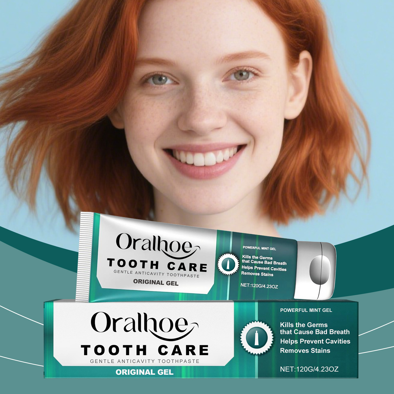 Teeth Whitening Cream - Caries Removal Toothpaste Remove Plaque Stains