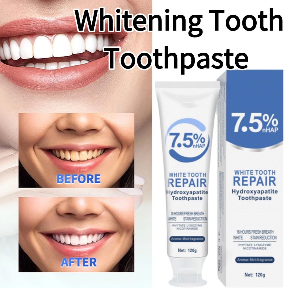 Hydroxyapatite Toothpaste - Hydroxyapatite Whitening Toothpaste Dental Stains Removing