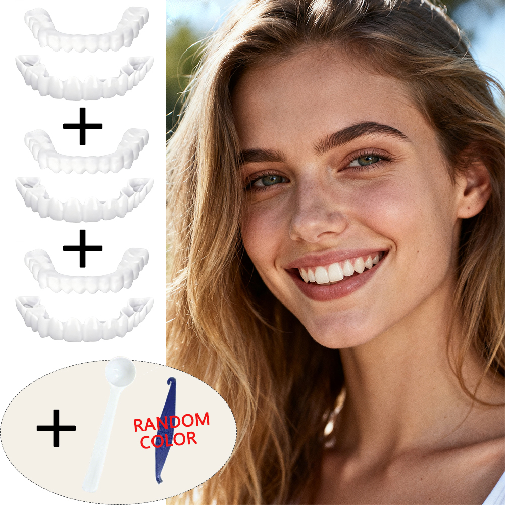Teeth Whitening Uneven - Uneven Teeth Fix Teeth Veneers Reusable