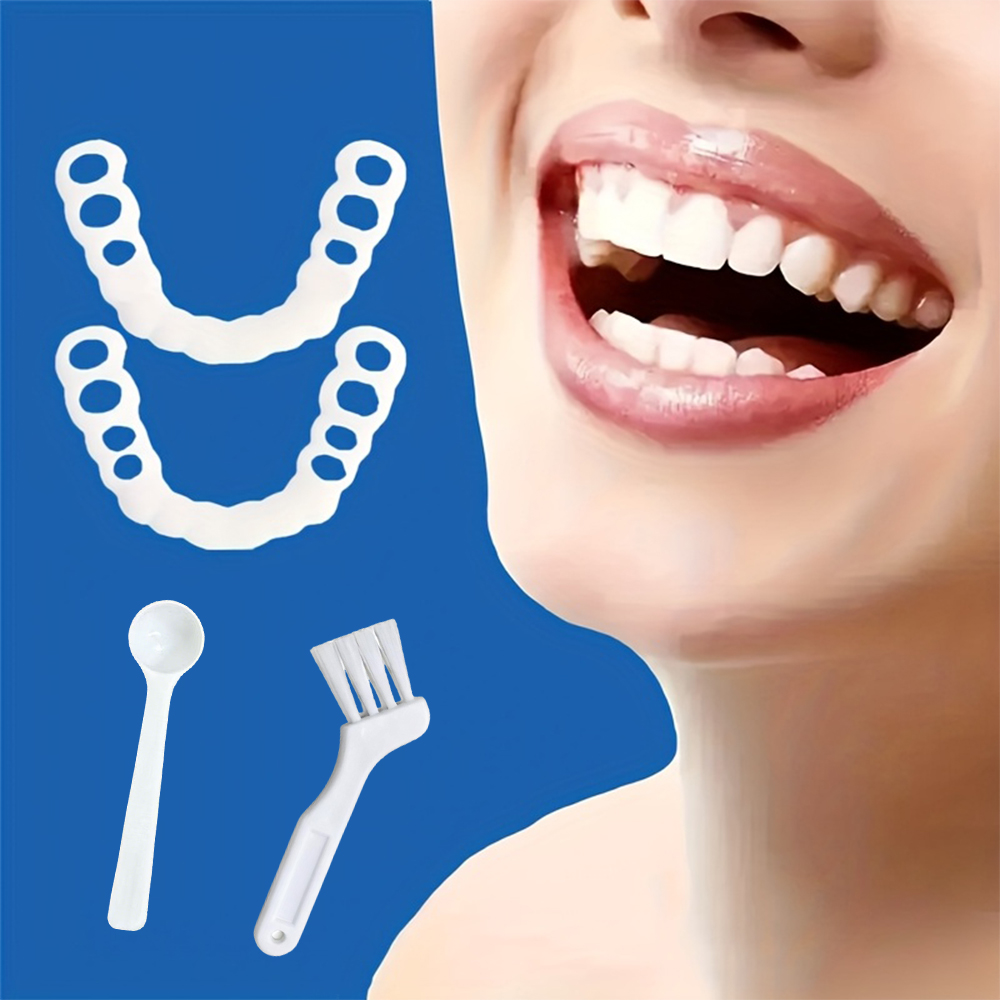 Teeth Whitening Uneven - New Defect Repair Teeth Veneers, Temporary