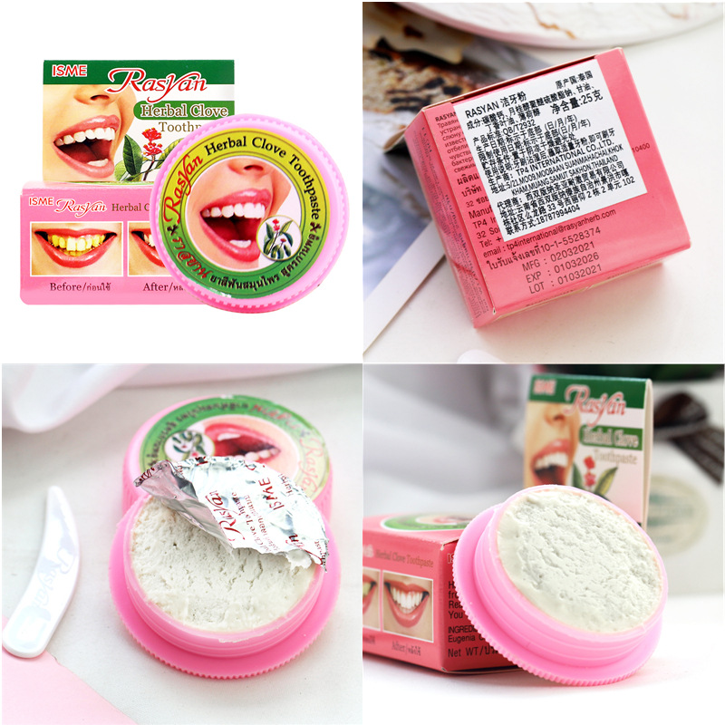 Thailand RASYAN Herbal Clove T - огляд і ціна Teeth Whitening Thailand