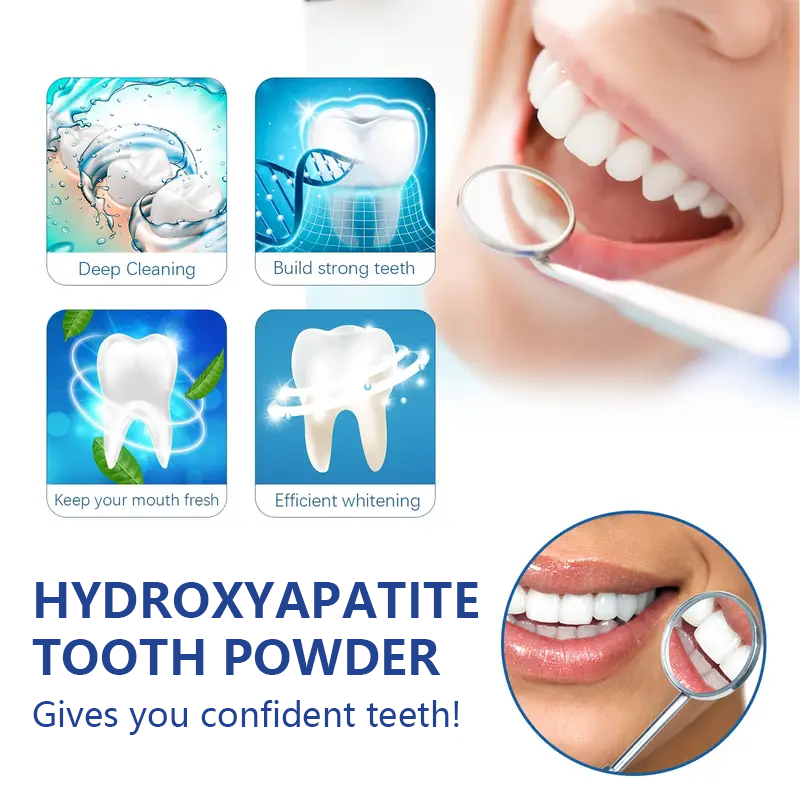 YUTIKUE 10% nHAP Tooth Powder  - огляд і ціна Hydroxyapatite Toothpaste
