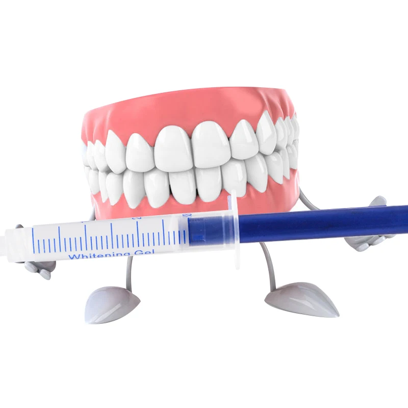 20 pcs Teeth Whitening gels De - огляд і ціна Teeth Whitening Kit With Light