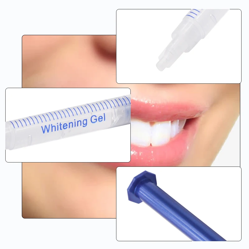 20 pcs Teeth Whitening gels De - огляд і ціна Teeth Whitening Kit With Light