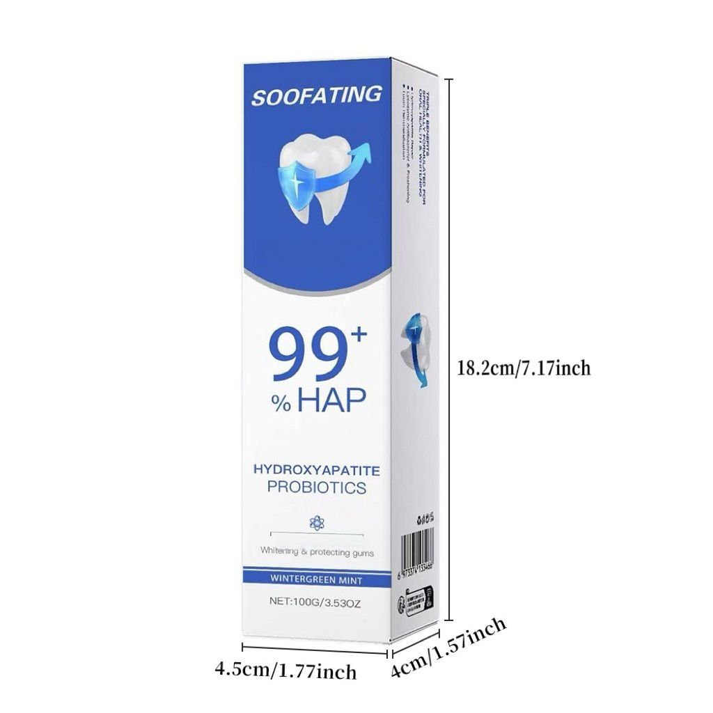 SOOFATING Hydroxyapatite Tooth - огляд і ціна Hydroxyapatite Toothpaste