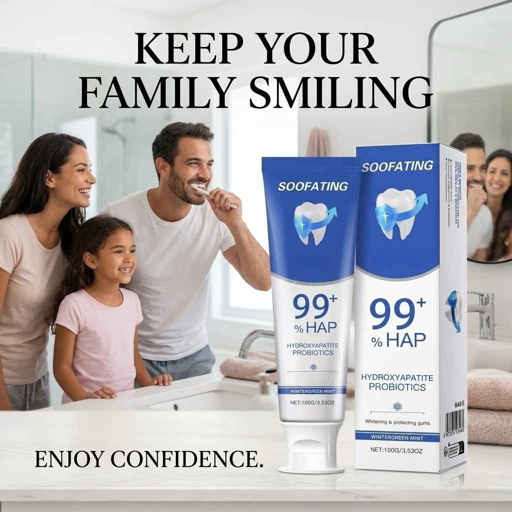 SOOFATING Hydroxyapatite Tooth - огляд і ціна Hydroxyapatite Toothpaste
