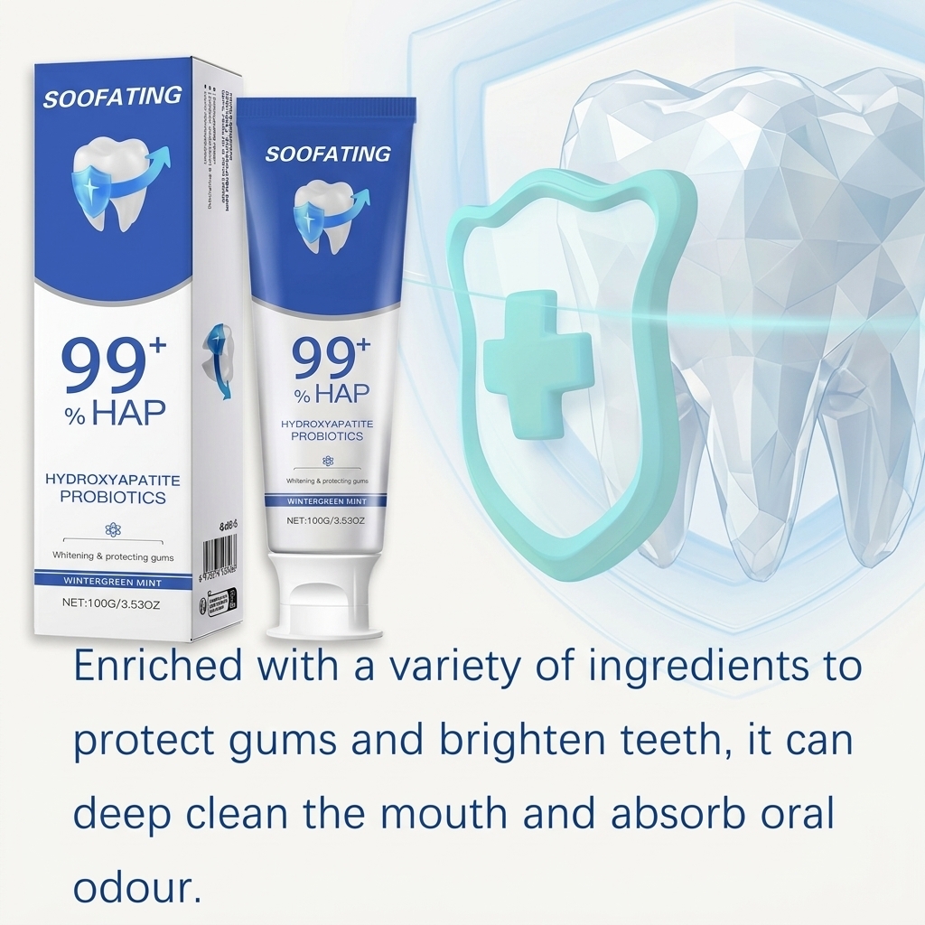 SOOFATING Hydroxyapatite Tooth - огляд і ціна Hydroxyapatite Toothpaste