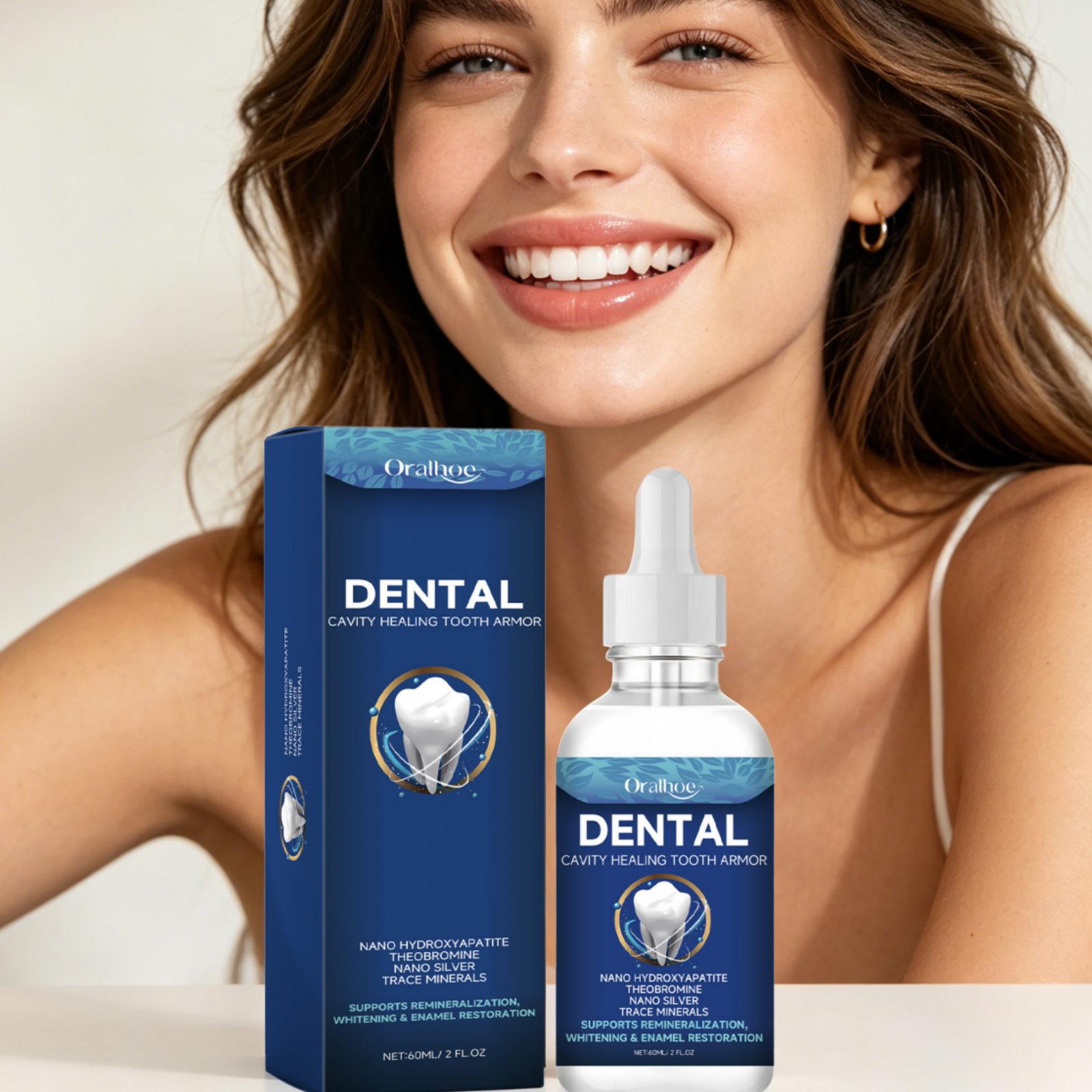 Oralhoe Dental Care Serum Teet - огляд і ціна Remineralizing Toothpaste
