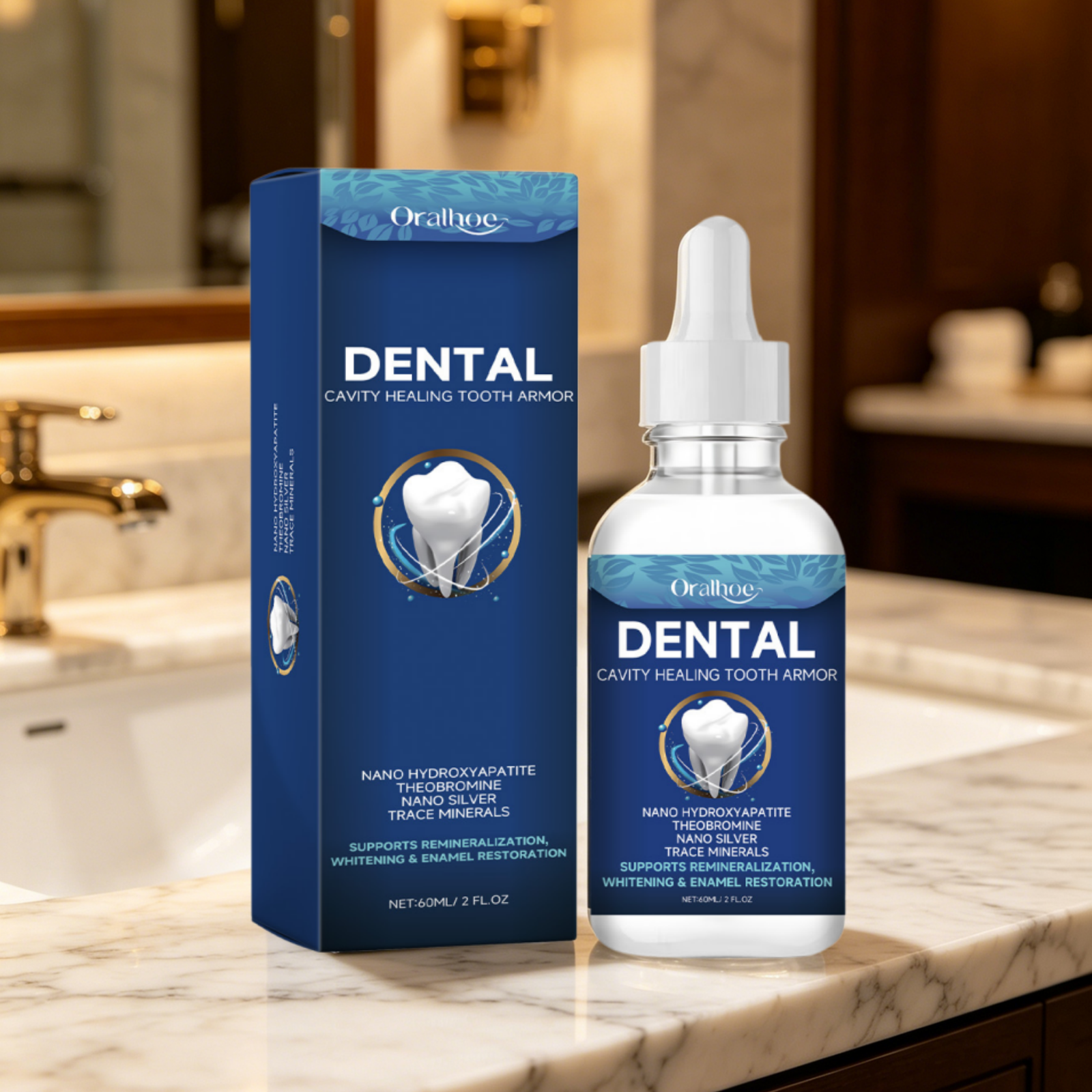 Oralhoe Dental Care Serum Teet - огляд і ціна Remineralizing Toothpaste