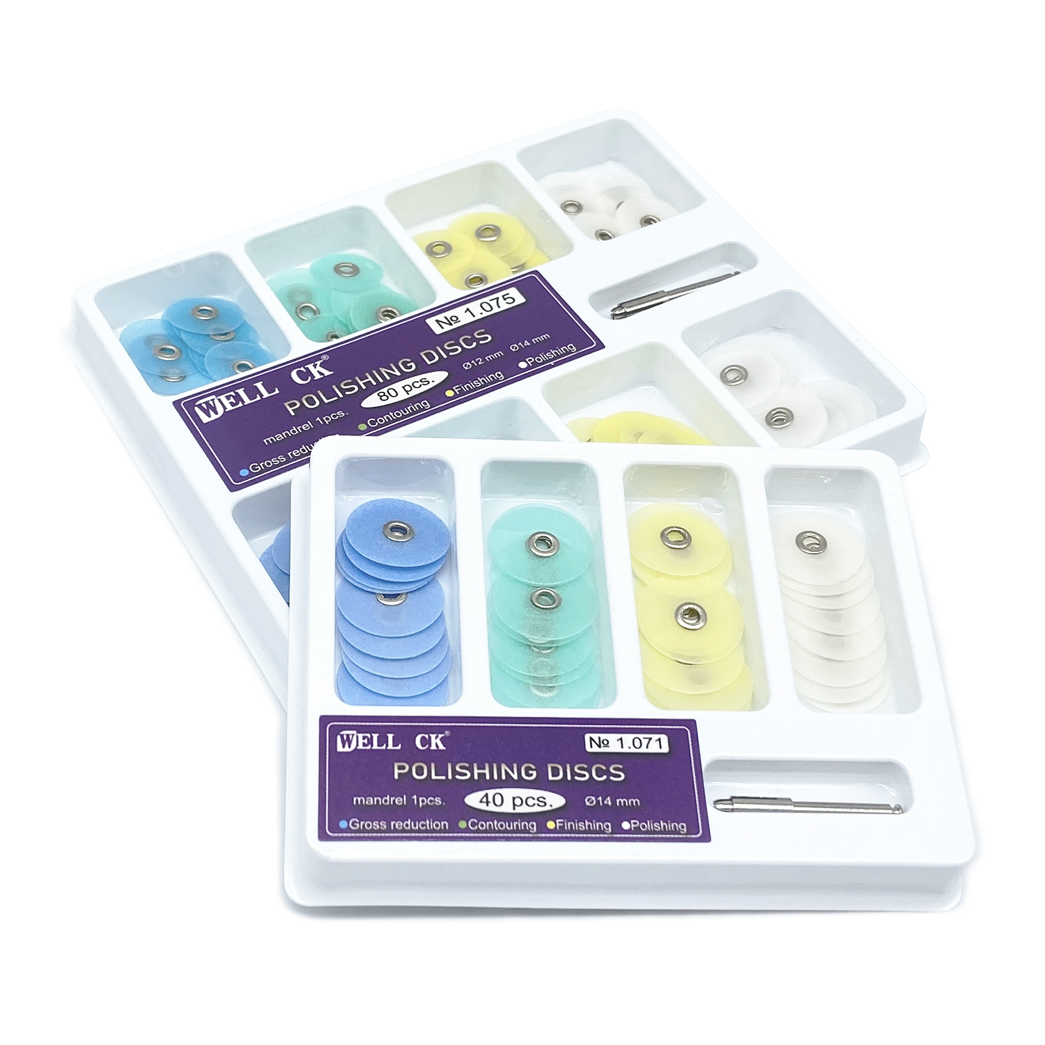 WELL CK 40/80Pcs Dental Polish - огляд і ціна Teeth Whitening Kit