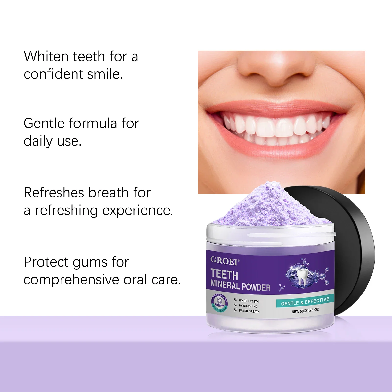 Dental Brightening Powder with - огляд і ціна Hydroxyapatite Toothpaste