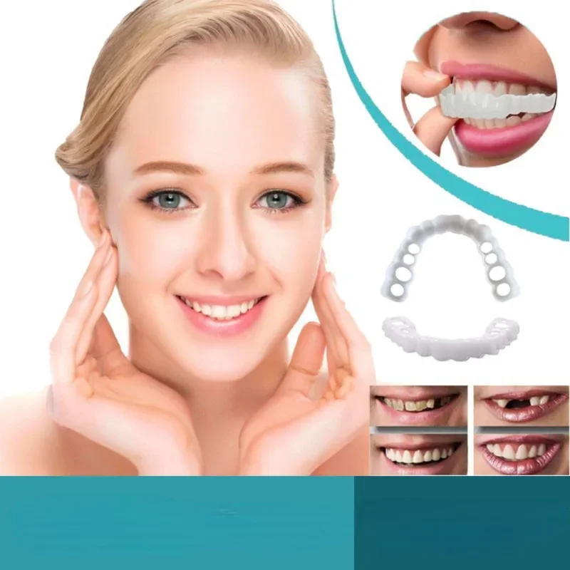 Denture Cover Veneer Snap-on T - огляд і ціна Teeth Whitening Kit