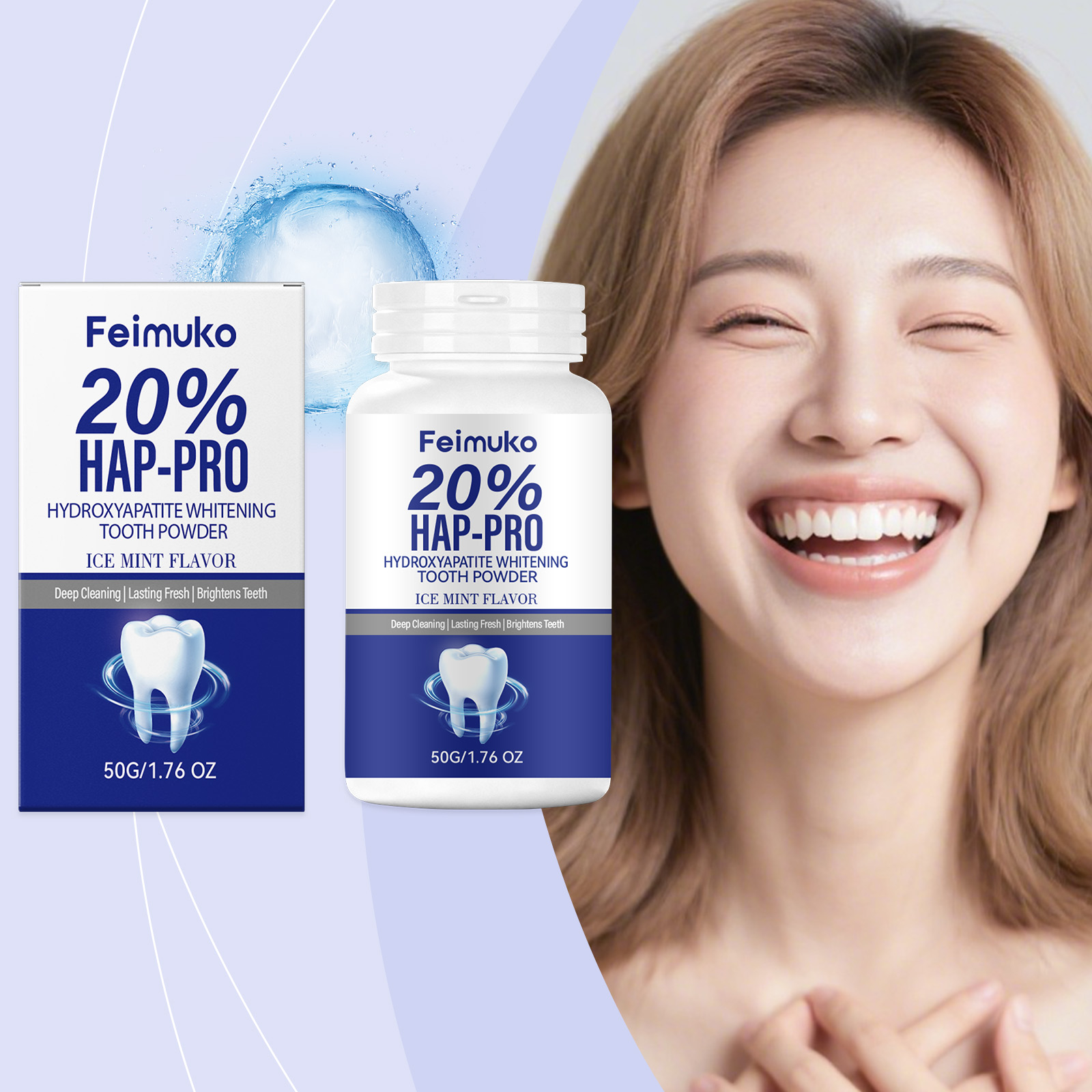 20% Hydroxyapatite Tooth Powde - огляд і ціна Hydroxyapatite Toothpaste