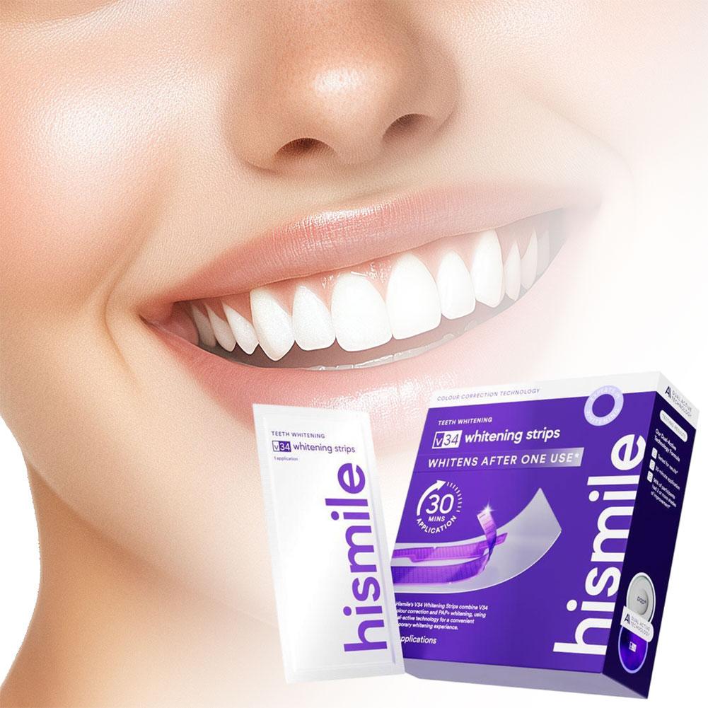 V34 Purple Whitening Toothpast - огляд і ціна Teeth Whitening Cream