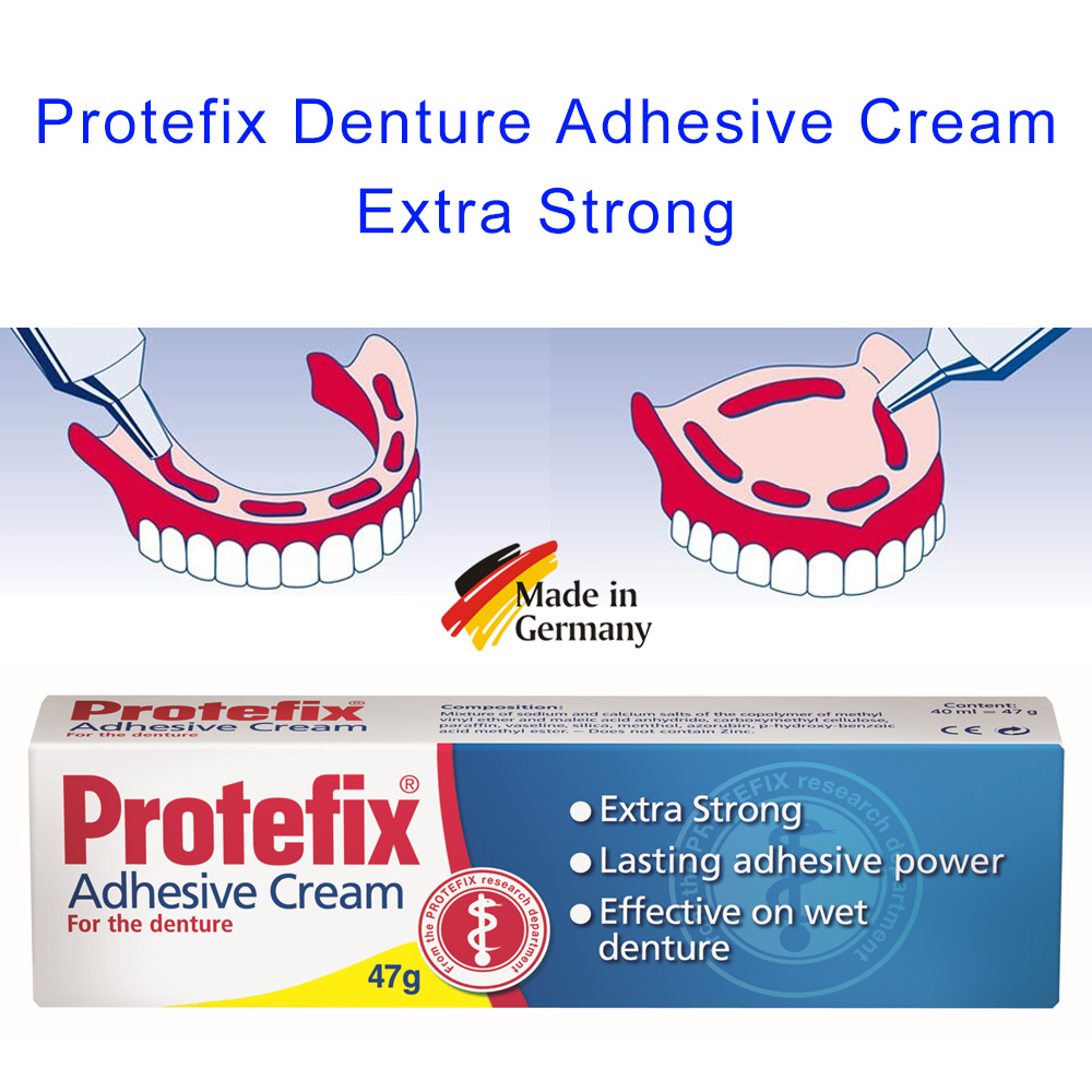 Protefix Adhesive Cream For De - огляд і ціна Teeth Whitening Opalescence