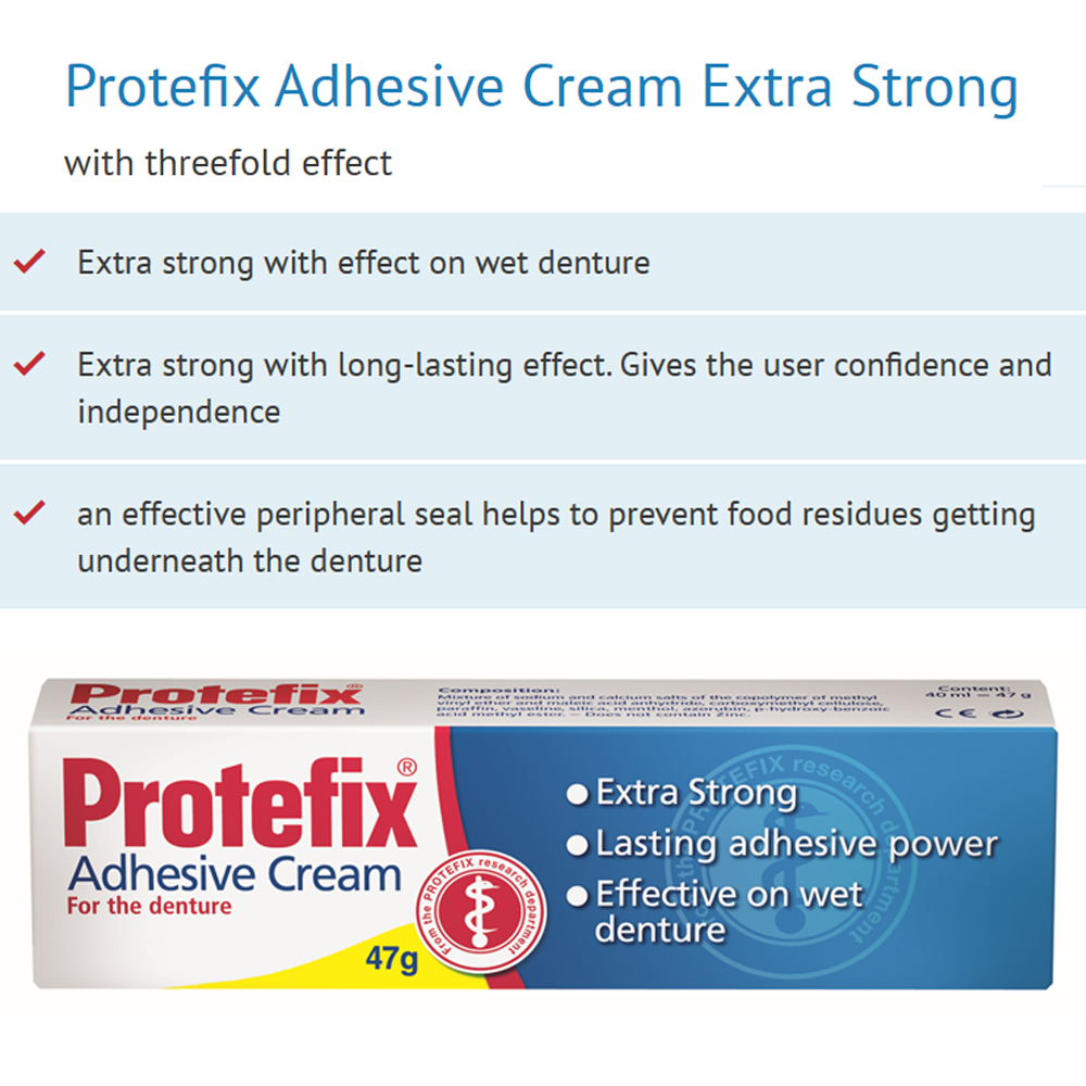 Protefix Adhesive Cream For De - огляд і ціна Teeth Whitening Opalescence