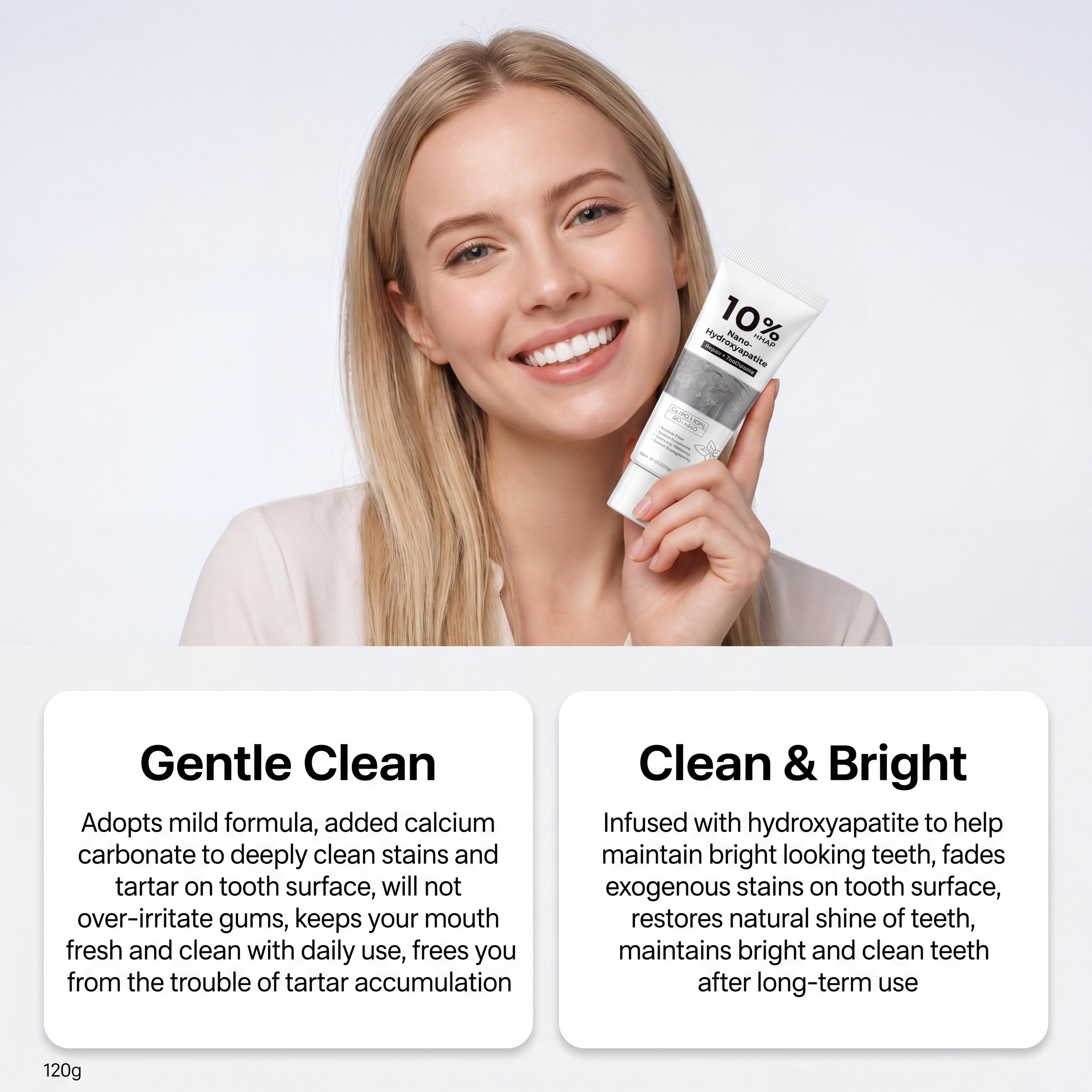 Nano-Hydroxyapatite Toothpaste - огляд і ціна Hydroxyapatite Toothpaste