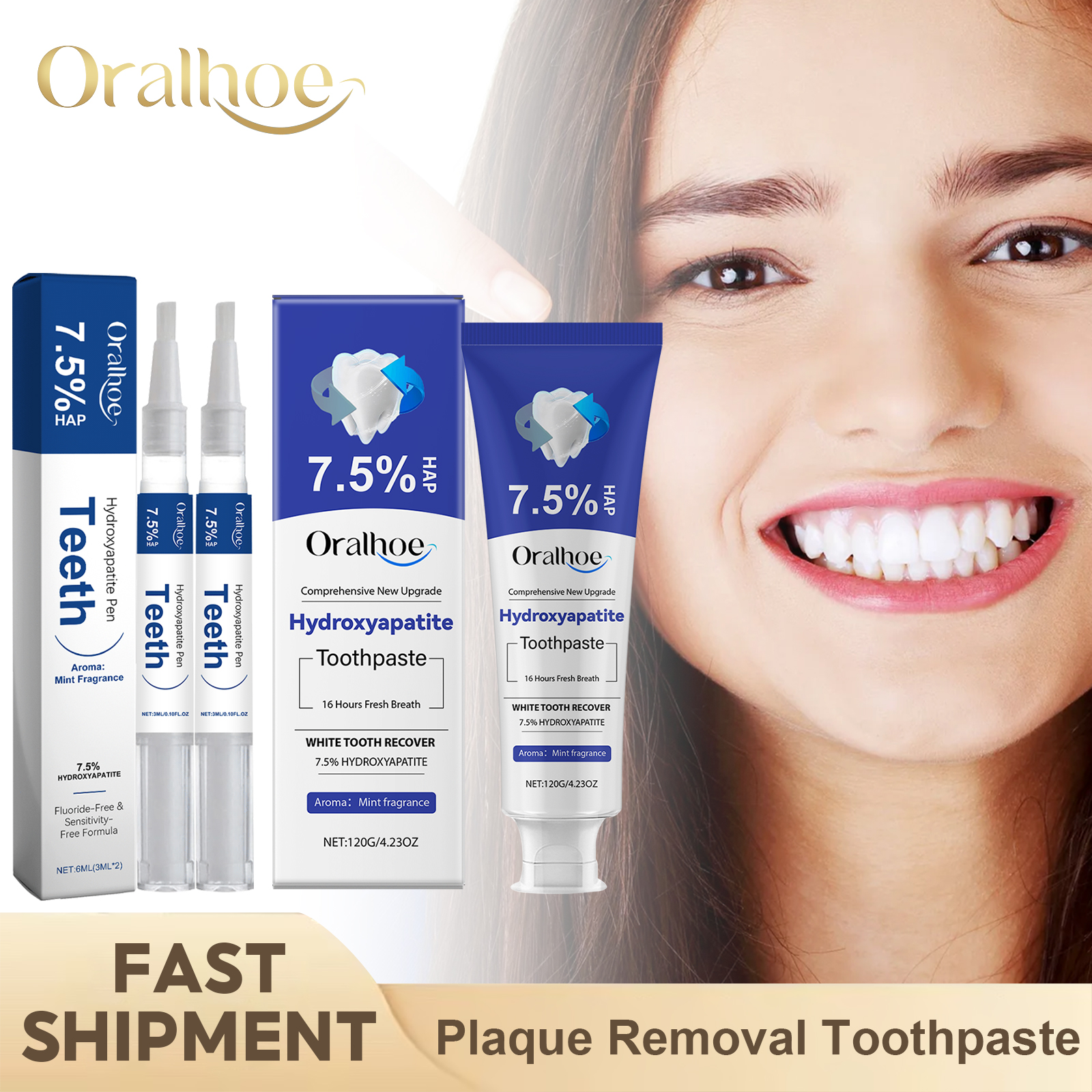 Hydroxyapatite Teeth Care Prod - огляд і ціна Hydroxyapatite Toothpaste