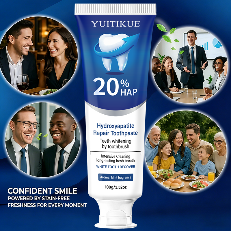 YUITIKUE 100g20% HAP Hydroxyap - огляд і ціна Hydroxyapatite Toothpaste