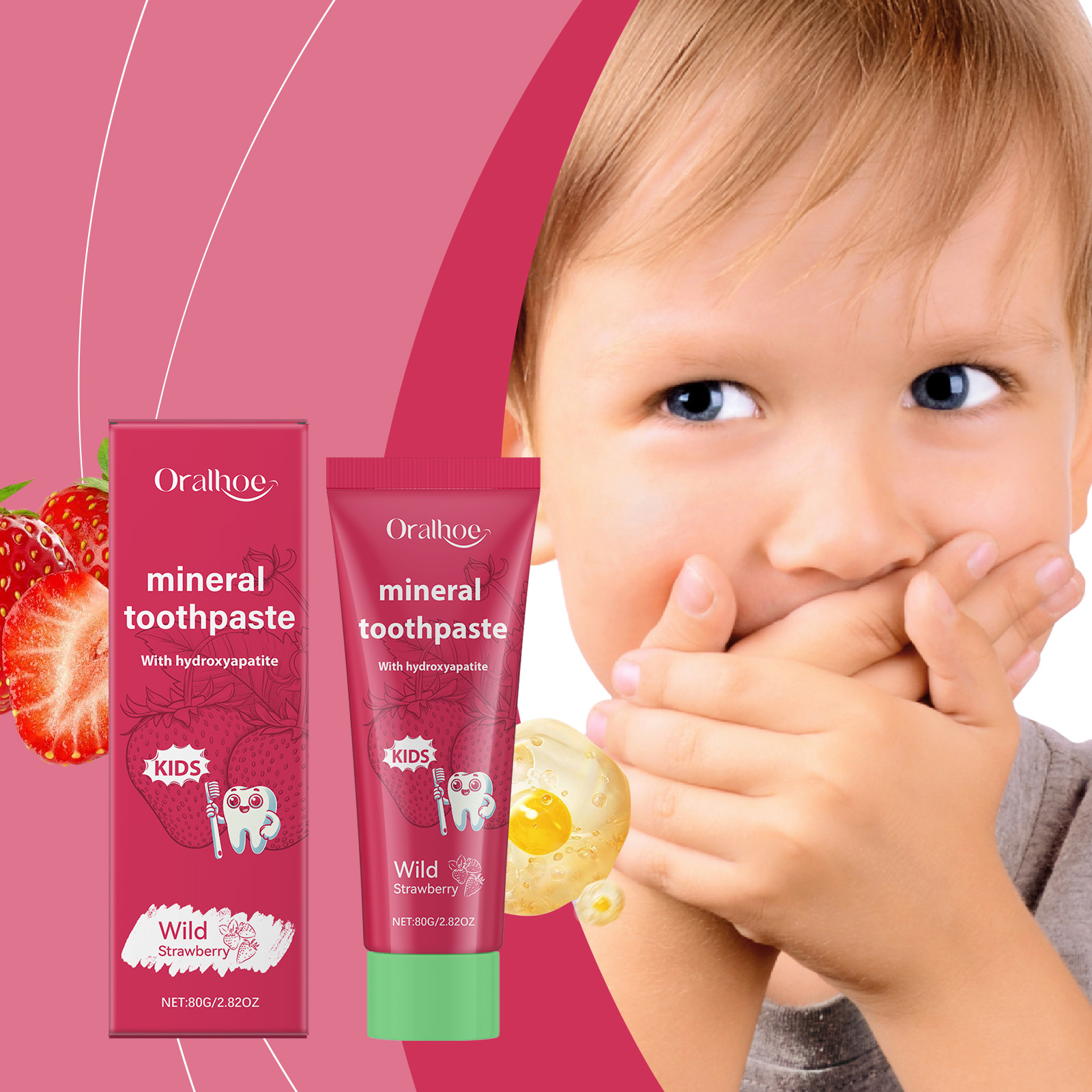 Anti Cavity Toothpaste For Chi - огляд і ціна Teeth Whitening Cream