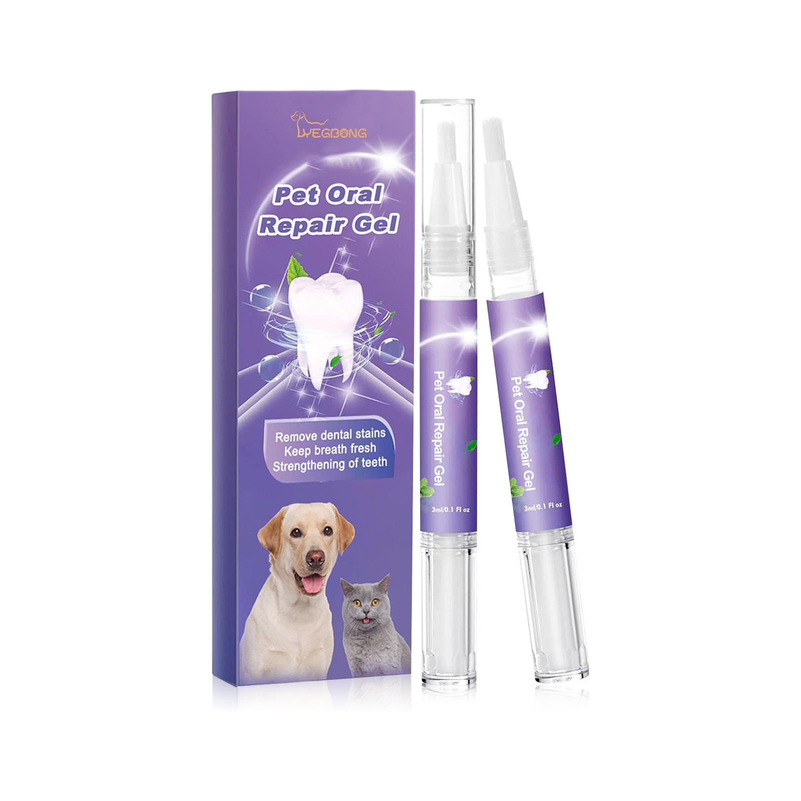 Pet Oral Repair Gel Puppy Tart - огляд і ціна Teeth Whitening Cream