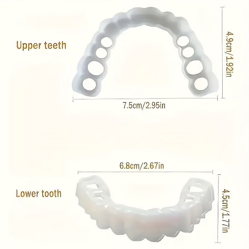 New Defect Repair Teeth Veneer - огляд і ціна Teeth Whitening Uneven