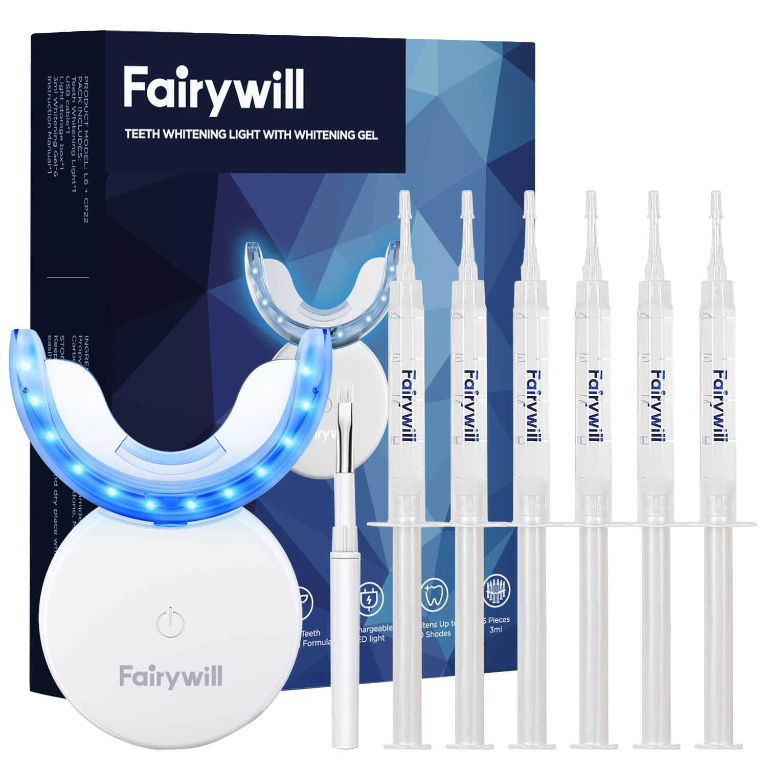 Fairywill Teeth Whitening Kit  - огляд і ціна Teeth Whitening Opalescence