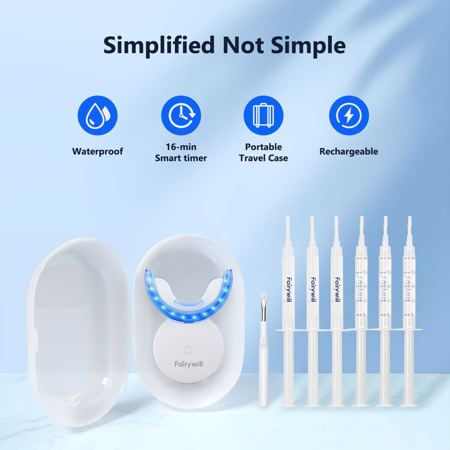 Fairywill Teeth Whitening Kit  - огляд і ціна Teeth Whitening Opalescence