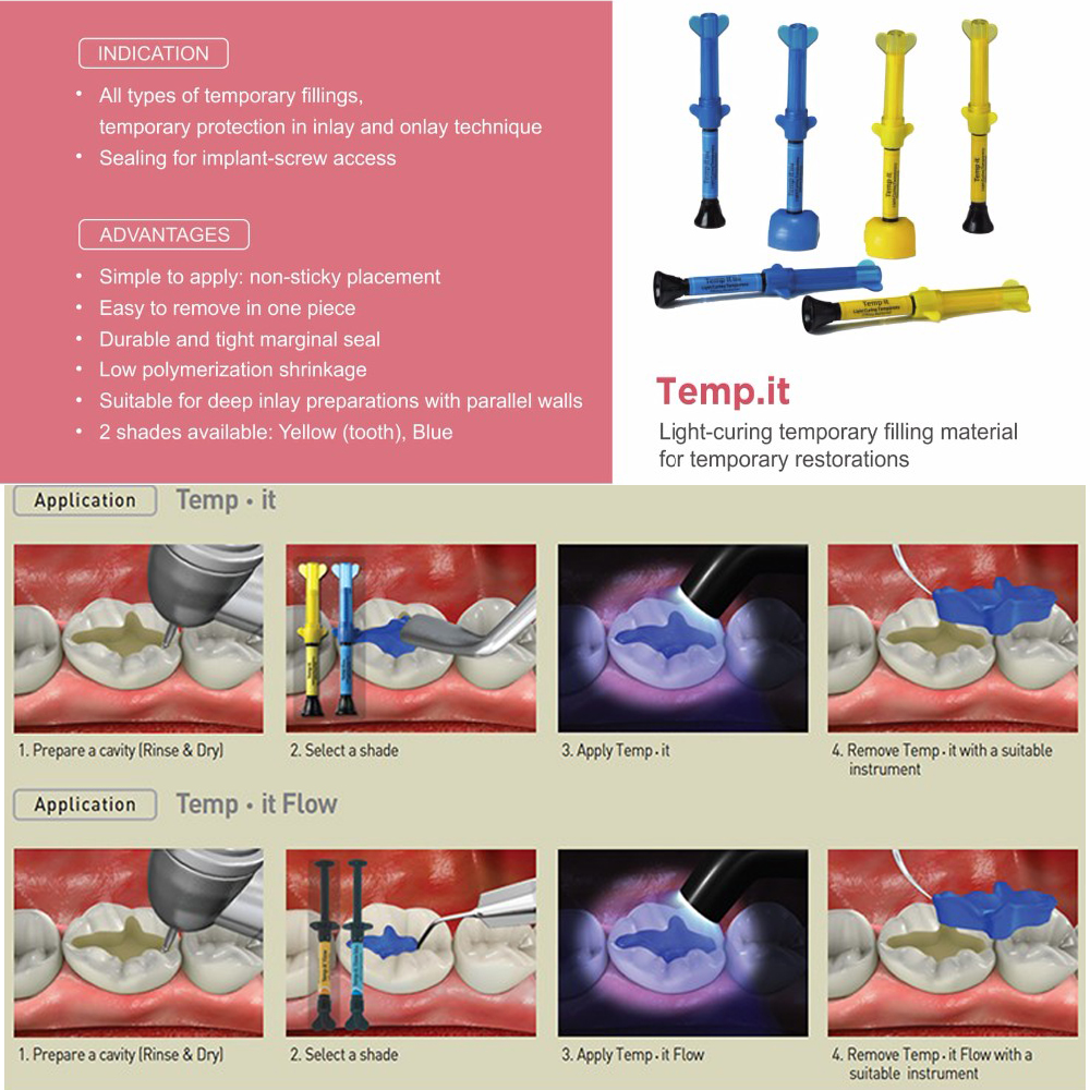 3gx3pcs Spident Temp It Dental - огляд і ціна Teeth Whitening Opalescence