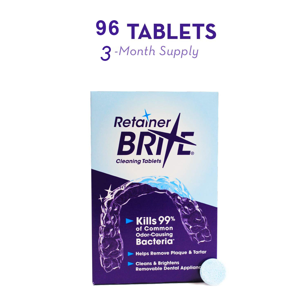 Retainer Brite Cleaning Tablet - огляд і ціна Teeth Whitening Opalescence