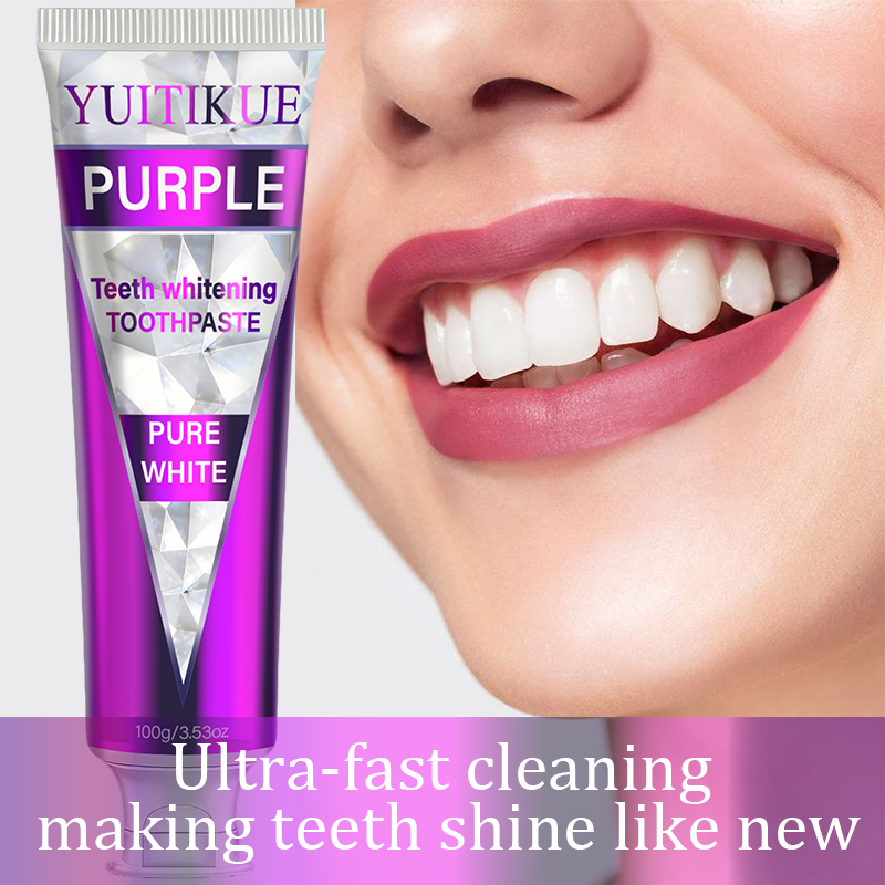 YUITIKUE Purple Toothpaste - G - огляд і ціна Hydroxyapatite Toothpaste