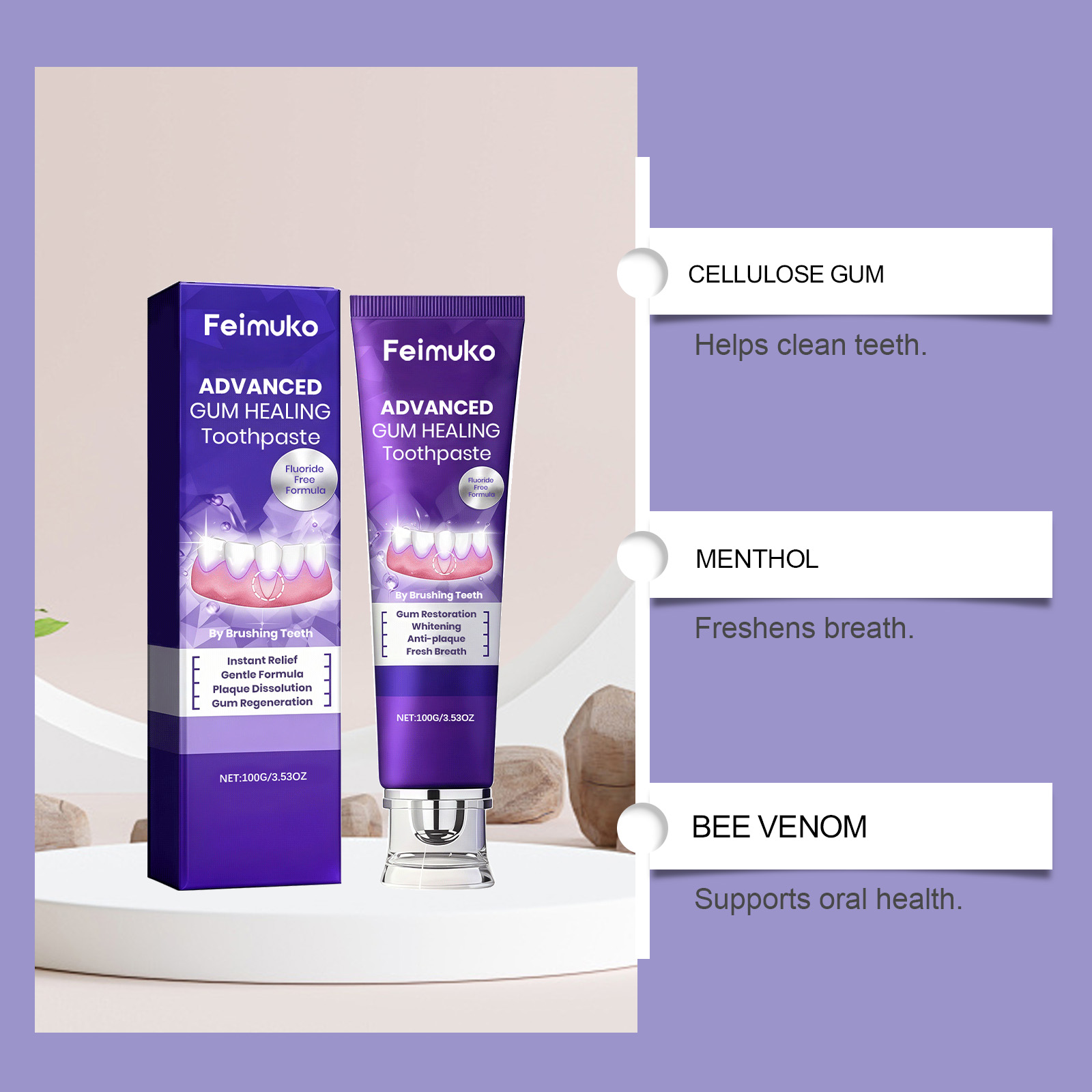 Nano Hydroxyapatite Toothpaste - огляд і ціна Remineralizing Toothpaste