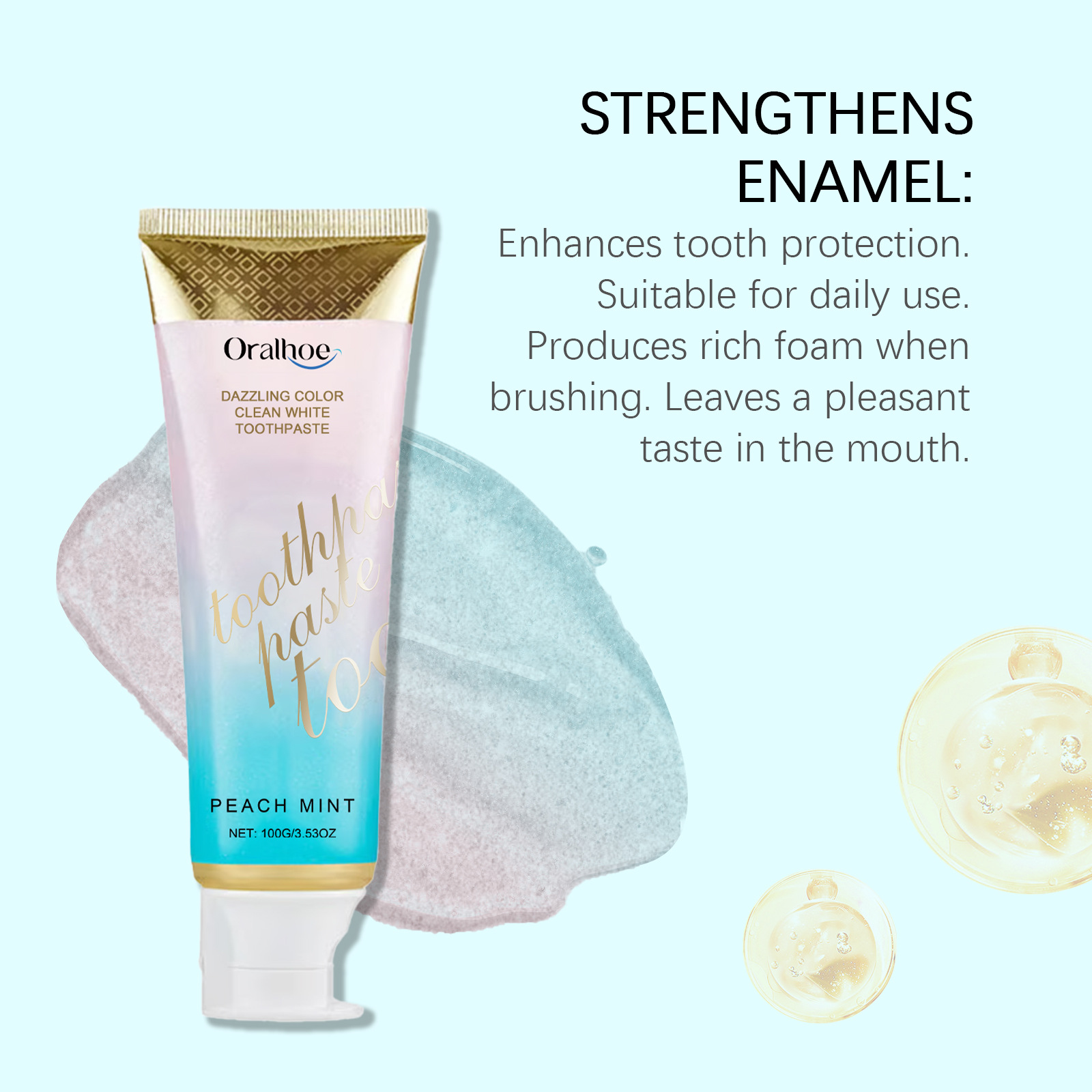 ORALHOE Natural Formula Bright - огляд і ціна Teeth Whitening Cream