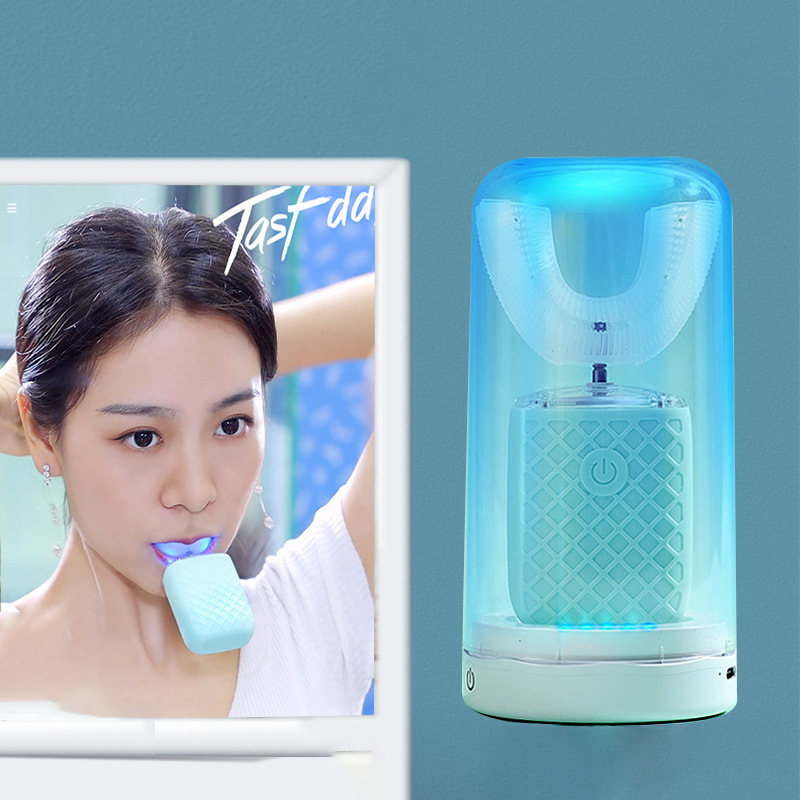 360 Degrees U Shape Electric T - огляд і ціна Teeth Whitening Kit With Light