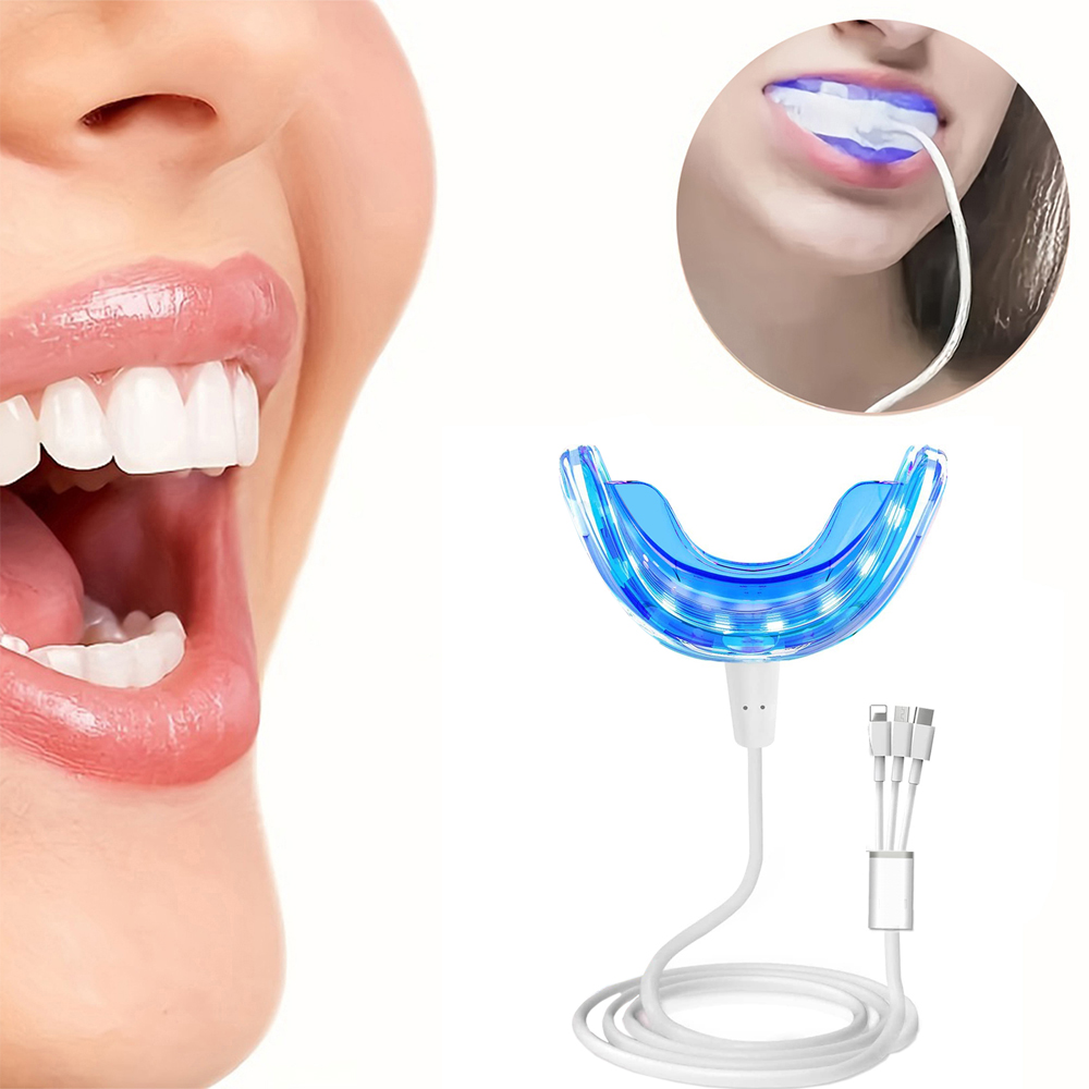 Portable Teeth Whitening Lamp  - огляд і ціна Teeth Whitening Kit With Light
