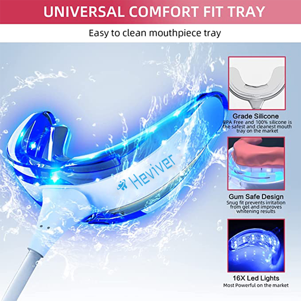 Portable Teeth Whitening Lamp  - огляд і ціна Teeth Whitening Kit With Light