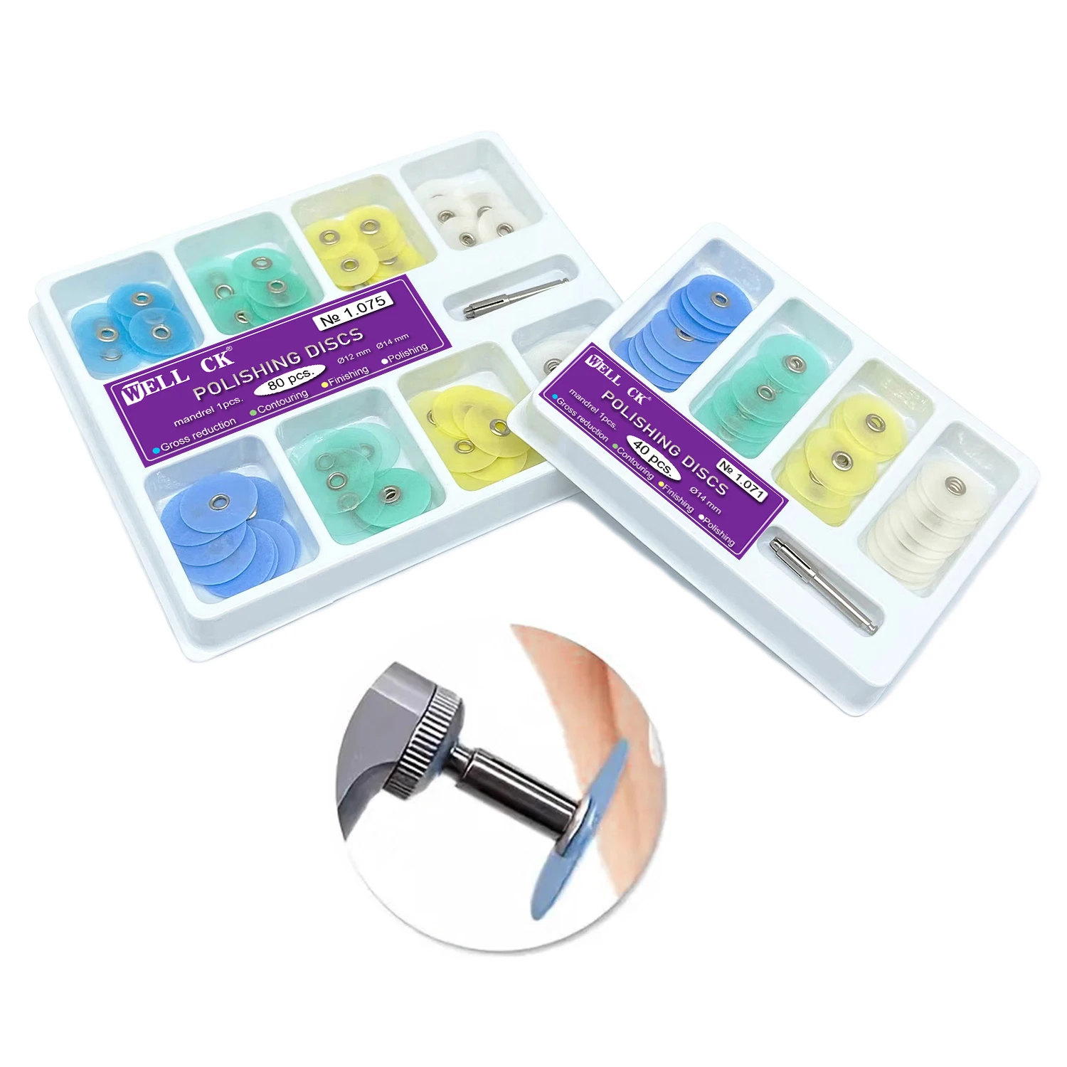 WELLCK Dental Polishing Discs  - огляд і ціна Teeth Whitening Professional