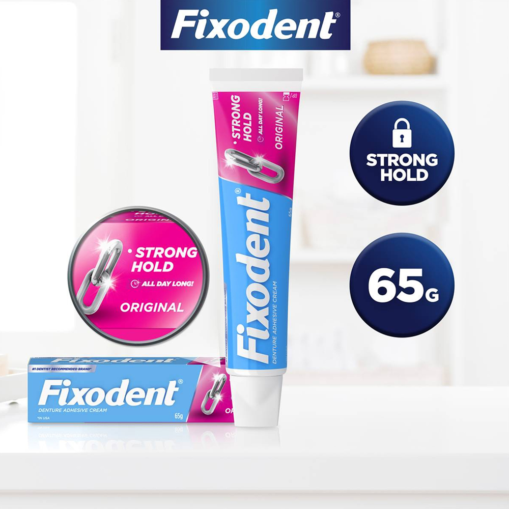 Fixodent 68g Original Strong C - огляд і ціна Teeth Whitening Opalescence