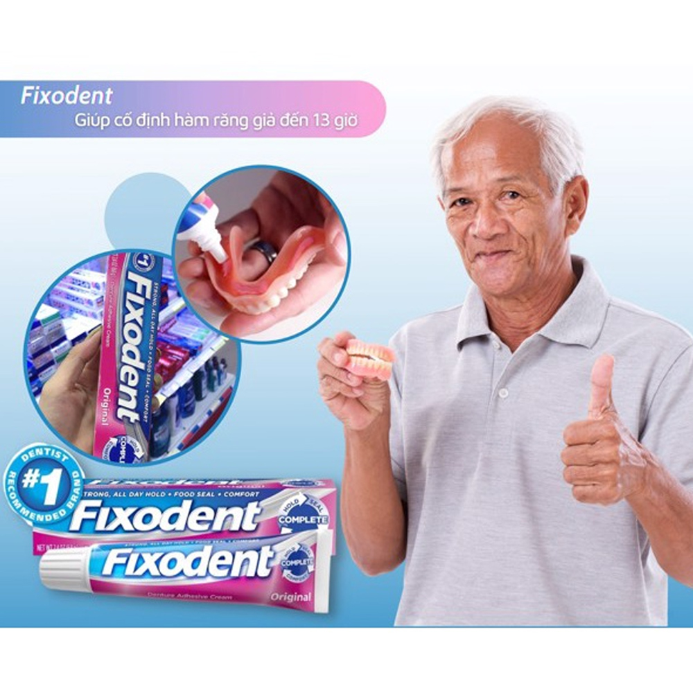 Fixodent 68g Original Strong C - огляд і ціна Teeth Whitening Opalescence
